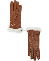 Agnelle - Marie Louise Shearling Gloves - Lyst