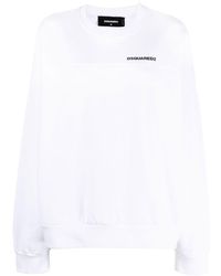 DSquared² Line K2 Sweatshirt in White | Lyst