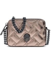 Kurt Geiger - Micro Kensington Quilted Chain-Strap Camera Bag - Lyst