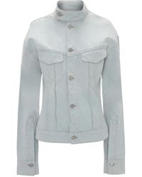 Victoria Beckham - Sculptural Denim Jacket - Lyst