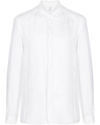 Transit - Long-sleeve Linen Shirt - Lyst
