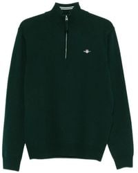 GANT - Half Zip Sweater - Lyst