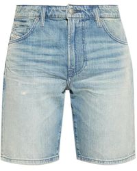 DIESEL - D-Fin Jeans-Shorts - Lyst