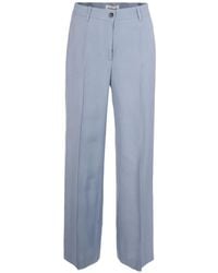 P.A.R.O.S.H. - Concealed Fly Palazzo Pants - Lyst