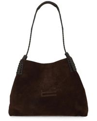 Etro - Medium Libra Suede Tote Bag - Lyst