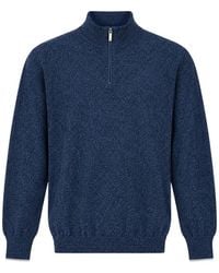 Brunello Cucinelli - Pull En Cachemire À Col Zippé - Lyst