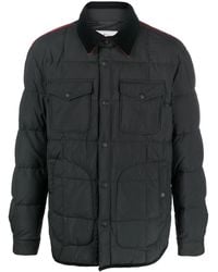 Woolrich - Quilted Press-Stud Fastening Jacket - Lyst