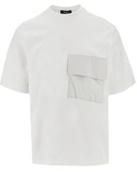 Herno - Contrast Pockets T-Shirt - Lyst