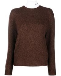 Prada - High-Neck Wool-Cashmere Jumper - Lyst