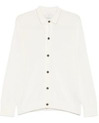 Eleventy - Cardigan À Boutonnière - Lyst