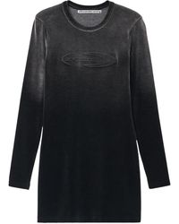 Alexander Wang - Mini-Jurk Met Lange Mouwen - Lyst