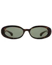 Sporty & Rich - Oval-Frame Sunglasses - Lyst