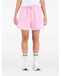 adidas - Logo-Print Drawstring Shorts - Lyst