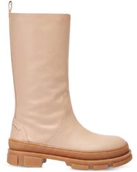 Bettina Vermillon - Marie Lug-Sole Boots - Lyst