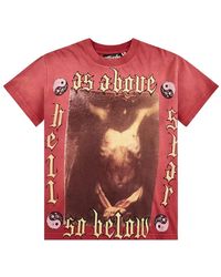 HELLSTAR - T-Shirt Met Grafische Print - Lyst