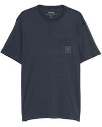 Blauer - Camiseta Con Parche Del Logo - Lyst