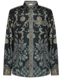 Pierre Louis Mascia - Floral-Print Silk Shirt - Lyst