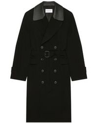 Givenchy - Couture Seam Double-Breasted Trench Coat - Lyst
