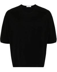 Lemaire - Gemercireerd Katoenen T-Shirt - Lyst