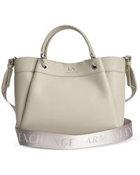 ARMANI EXCHANGE - Sac Cabas À Détail De Logo - Lyst