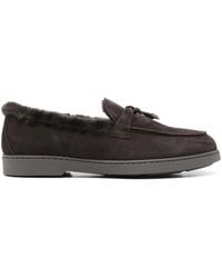 Doucal's - Loafer aus Wildleder mit Quasten - Lyst