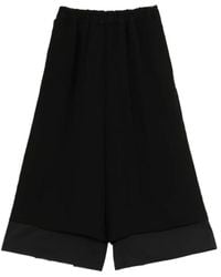 Comme des Garçons - Layered Wide-Leg Trousers - Lyst