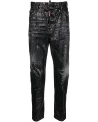 DSquared² - Coated-finish Slim-fit Jeans - Lyst