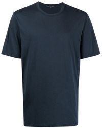 James Perse - T-shirt Met Ronde Hals - Lyst