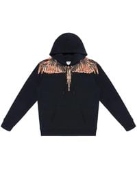Marcelo Burlon - Felpa Icon Wings Con Cappuccio - Lyst