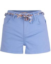 Liu Jo - Pantalones Con Motivo Floral Y Lazo - Lyst