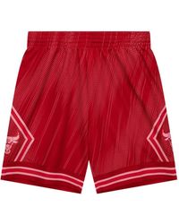 Mitchell & Ness - X Nba Chicago Bulls 1998 Swingman Monochrome Short - Lyst