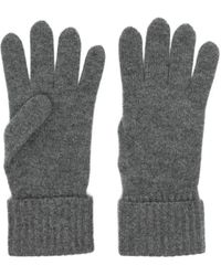N.Peal Cashmere - Gants Nervurés En Cachemire - Lyst