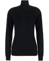 Moncler - Ribbed-Knit Roll-Neck Sweater - Lyst
