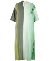 Marrakshi Life - Striped Cotton Kaftan - Lyst