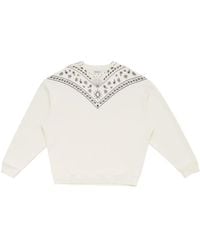 Marcelo Burlon - Sudadera con motivo de bandana - Lyst