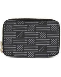 Moreau - Monogram-Print Zip-Around Wallet - Lyst