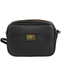 Patrizia Pepe - All Day Leather Chain Shoulder Bag - Lyst