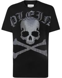Philipp Plein - Gothic Plein Cotton T-Shirt - Lyst