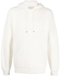 Drole de Monsieur - Logo-Embroidered Waffle-Knit Hoodie - Lyst