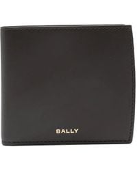 Bally - Deco Logo-Plaque Leather Wallet - Lyst