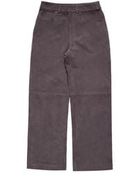 Entire studios - Leren Broek - Lyst
