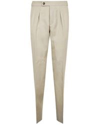 Incotex - Pleated Trousers - Lyst