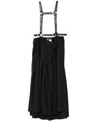 Junya Watanabe - Harness-Detail Pleated Skirt - Lyst