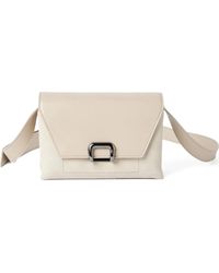 Brunello Cucinelli - Small Sartorial Leather Cross Body Bag - Lyst