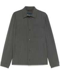 Herno - Hemdjacke aus Interlock-Gewebe - Lyst