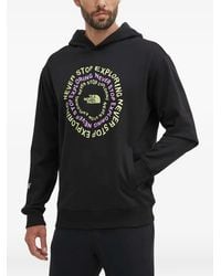 The North Face - Long-Sleeved Graphic Hoodie - Lyst