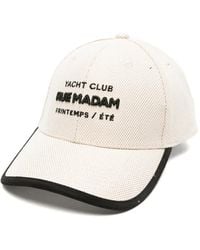 RUE MADAM PARIS - Riviera Logo-Embroidered Baseball Cap - Lyst