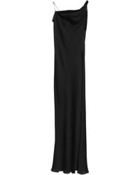 Twinset - Cowl-Neck One-Shoulder Midi Dress - Lyst