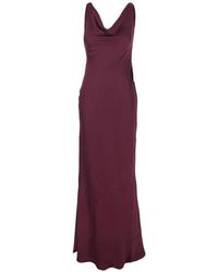 Norma Kamali - Drop Shoulder Long Dress - Lyst
