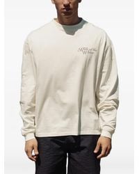 ROUGH - Mermaid Logo-Print Long-Sleeve T-Shirt - Lyst